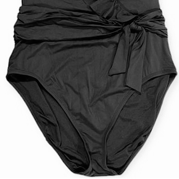 Bleu Rod Beattie Surplice Ruffle One Piece - Picture 8 of 16